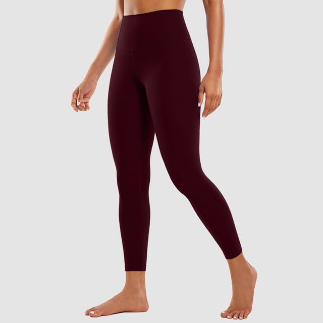 Pantalons de Yoga pour Femmes Taille Haute Extensible Sans Poches pour Entraînement Course et Plage