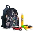 thumbnail image 3 of My Hero Academia Animation Schoolbag Backpack Lightweight Daypack Adjustable Satchel Bookbag Shoulders Rucksack Travel Bag, 3 of 6