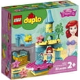 thumbnail image 5 of LEGO DUPLO Disney Ariel's Undersea Castle 10922 Toddler Building Toy with Flounder (35 Pieces), 5 of 8