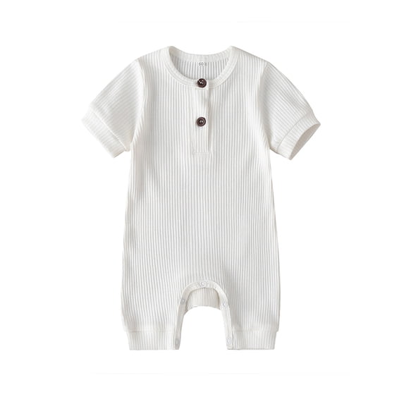 Dewadbow Newborn Baby Boy Girl Knitted Romper Jumpsuit One-Pieces Clothes