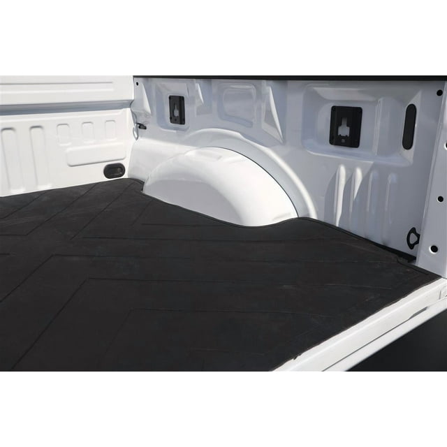 Dee Zee Bed Mat DZ77020 Heavyweight; Cut To Fit; Without Raised Edges; 3/8 Inch Thick; Black; Rubber