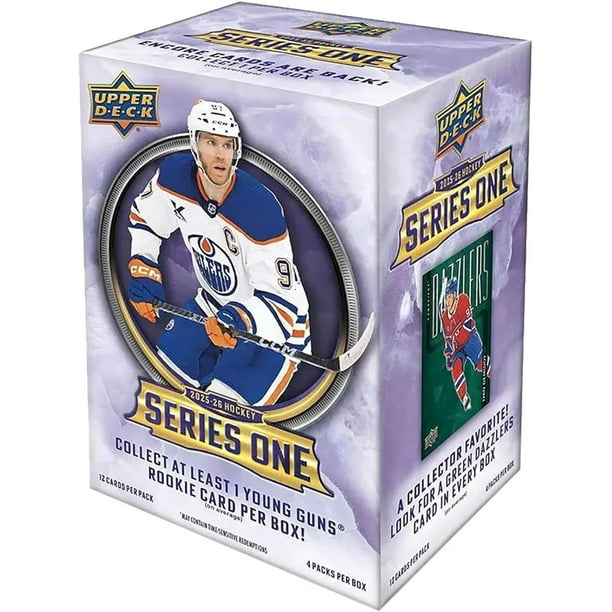 Upper Deck 2025-26 Series 1 Hockey Blaster Box