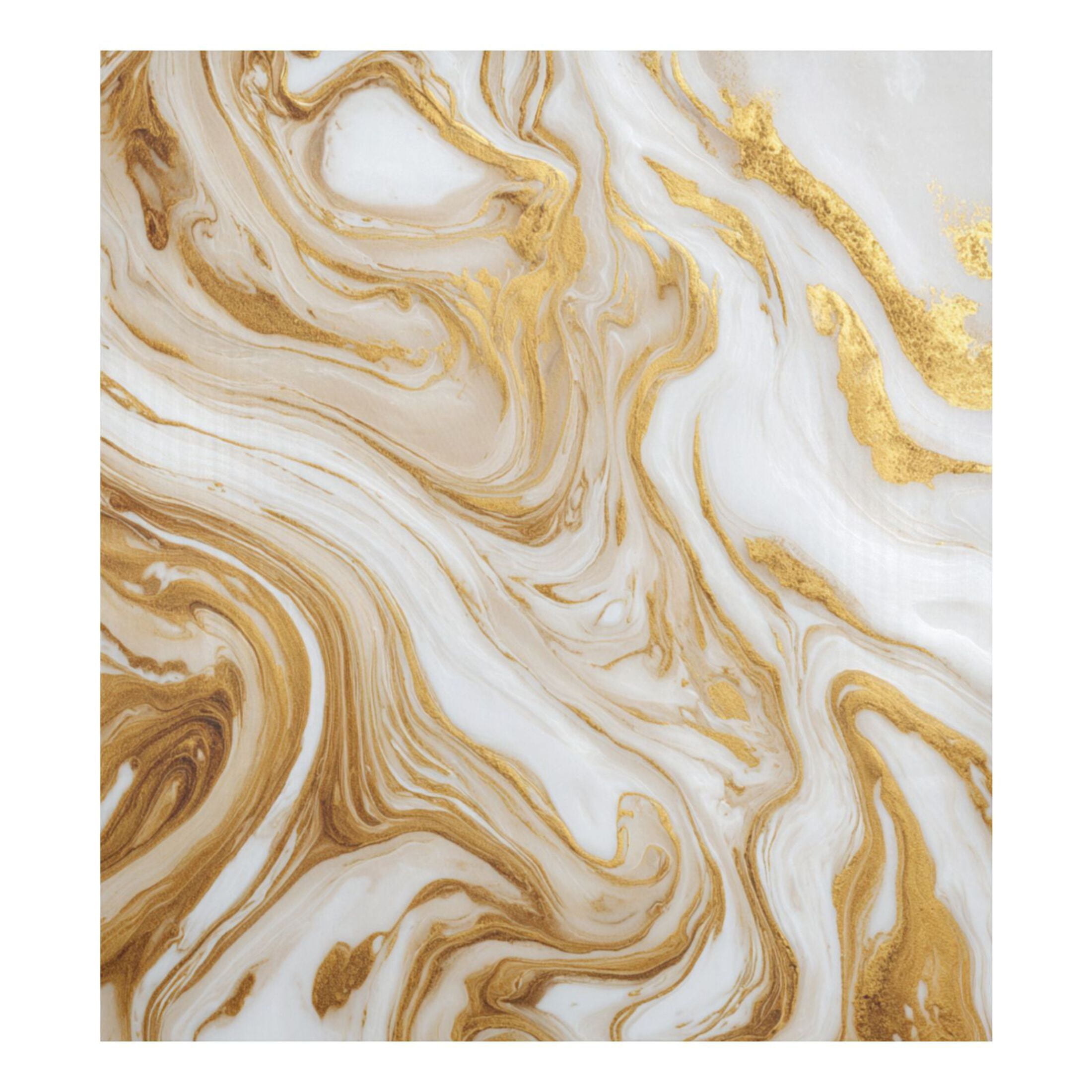 Dishwasher Magnetic Refrigerator Magnet Cover Sticker Home Decorative 23"x26" Golden Curved Marble