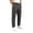 Dark Gray@GC@, variant on CONZONE Kids Boys Uniform Cargo Pants Wide Leg Baggy Chino Pants for Boys Elastic Waist Back To School Outdoor Joggers with Pockets