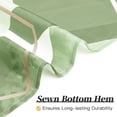 thumbnail image 4 of Cortina de ducha moderna verde salvia para baño, decoración geométrica, impermeable, tela abstracta para decoración del hogar, 180 x 180 cm, 4 of 5