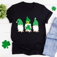 thumbnail image 1 of Meichang T-Shirts de la Saint-Patrick pour Femmes Col Rond T-Shirts de Vacances Trèfle Porte-Bonheur Graphique Hauts Manches Courtes Coupe Ample Hauts Saint-Patrick en Liquidation, 1 of 5