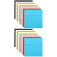 thumbnail image 4 of NICEXMAS 200 pcs  Kraft Paper Envelopes Blank Envelopes Invitation Cards Envelops Cash Envelopes, 4 of 6