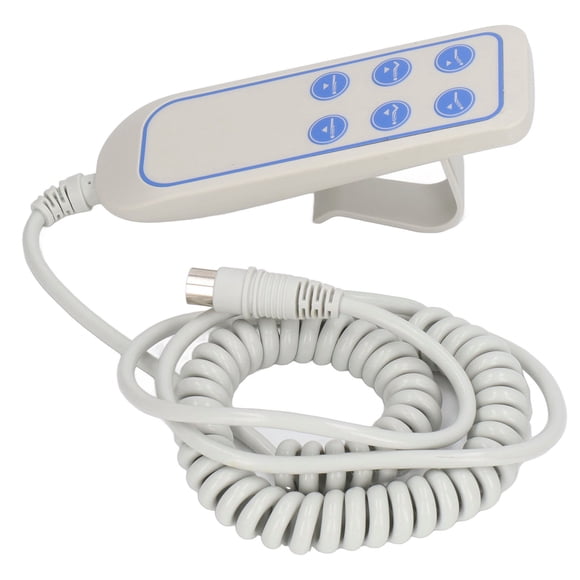 Control Manual De La Silla Elevadora, Control Remoto De La Cama Elevadora De PVC Con Diseño De Gancho Para Barra Plegable
