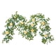 thumbnail image 2 of Ofertas Increíbles, Nueva decoración de pared de flores para bodas con flores y hojas de dinero de ratán encriptadas con hojas de eucalipto Simulación de ratán Producto de decoración navideña, 2 of 8