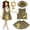 Brown, variant on Zoo Keeper Costume for Kids Girls, Giraffe Zookeeper Safari Outfit Vest Hat Explorer for Halloween 3-10 yrs
