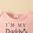 thumbnail image 5 of WIBACKER Newborn Baby Girl Clothes Daddy's Girl Short Sleeve Romper Floral Shorts Headband Infant Mommy's World Summer Outfits, 5 of 8