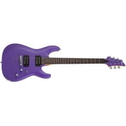 Schecter C-6 Deluxe Electric Guitar Satin Dark Purple