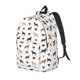 thumbnail image 1 of Disketp Labrador Retriever Dog print Canvas Backpack Lightweight Travel Daypack Student Rucksack Laptop Backpack-, 1 of 5