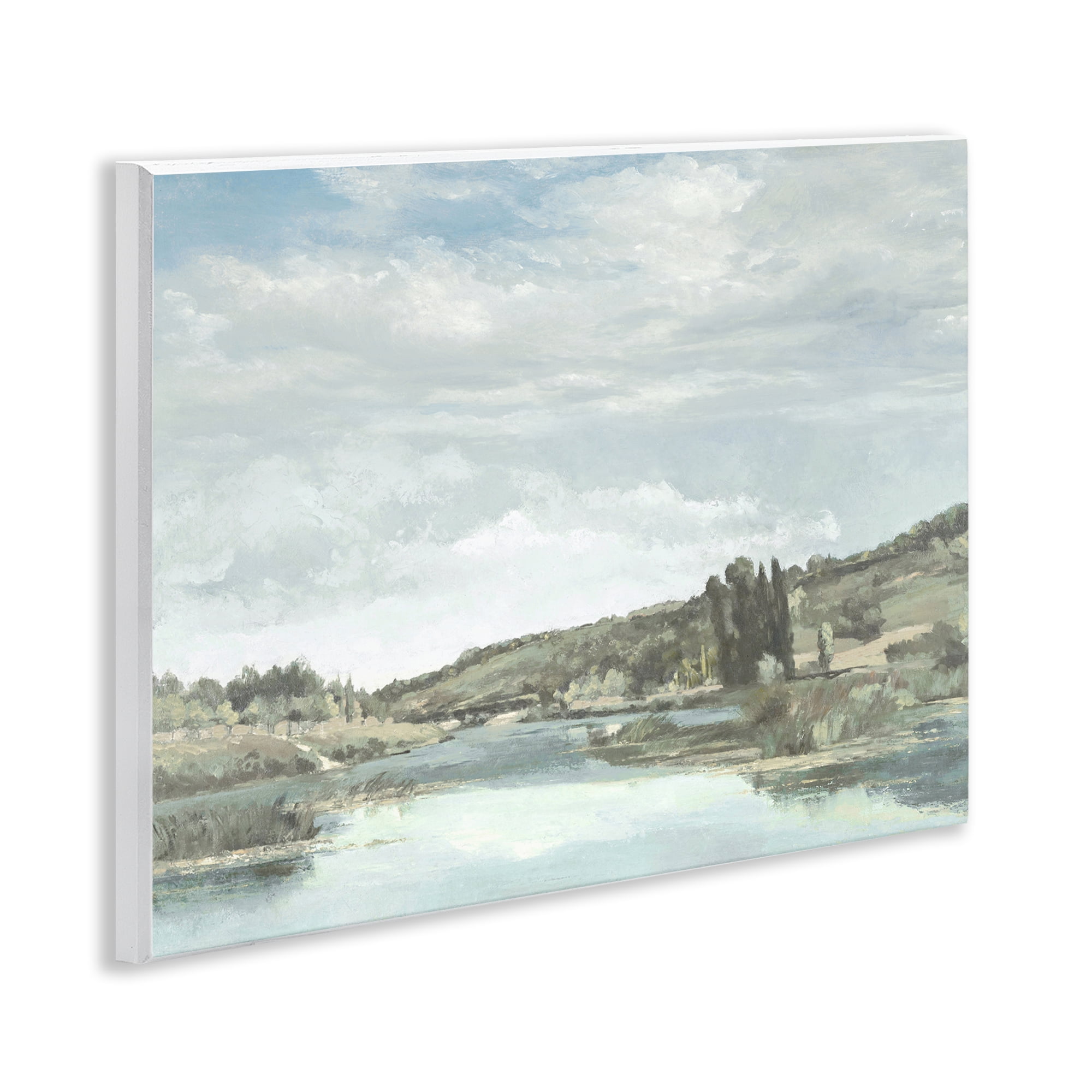 Stupell Industries On The Water Landscape Wall Plaque Art, design by Christy McKee