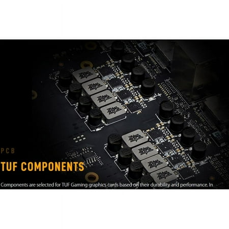 ASUS - NVIDIA GeForce RTX 3060 Ti V2 TUF 8GB GDDR6 PCI Express 4.0 Graphics Card