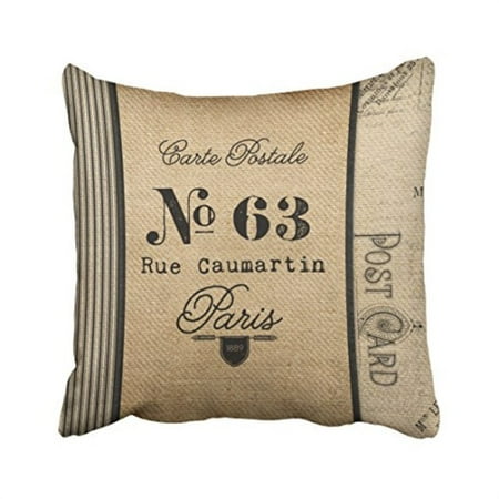 Musesh Burlap Vintage Postage French Country Quote Cushions Case Throw Pillow Cover For Sofa Home Decorative Pillowslip Gift Ide Musesh Burlap Vintage Postage French Country Quote Cushions Case Throw Pillow Cover For Sofa Home Decorative Pillowslip Gift Ide