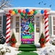 thumbnail image 4 of Decoraciones de Navidad Interior 180x90cm Puerta de Navidad Cortina Puerta Cortina Festa Decoración de Navidad Colorida Puerta de Santa Claus Colgante Decoraciones de Navidad Interior, 4 of 6