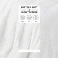 thumbnail image 3 of Manta Bedsure Soft White, tamaño doble, para cama, sofá, 3 of 9