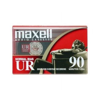Cassette Audio Maxell UR 60, 60 Minutes, état Occasion, Bonne Condition