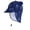 Navy, variant on WQNVRNR Toddler Baby Sun Hat with Neck Flap- Wide Brim UPF 50 Sun Protection Adjustable Bucket Hat Beach Hats Blue Size 1-2Y