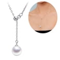 thumbnail image 2 of Collier Femme Mode Ajustable Collier Perle Plaqué Collier Ras du Cou, 2 of 10