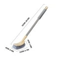 thumbnail image 3 of Skegnu Clearance Under $10 Toilet Brush Household Sponge Long Handle No Dead Angle Wash Toilet Brush Bathroom Hanging Soft Toilet Cleaner Cleaner Brush, 3 of 4