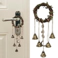 thumbnail image 2 of Witch Bell Hanging Decor, Rustic Decorative Hangings Witchy Home Decors, Halloween Door Bells for Home Protection, 2 of 7