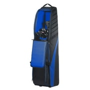 BagBoy T-750 Wheeled Golf Travel Cover – Rolling Travel Bag, Black/Royal Blue -