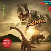 Discovery™ RC T-Rex Action Dinosaur Robot Toy, Wireless Controller & Motion Activated Movement Modes