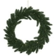 thumbnail image 2 of Northlight Pre-Lit Battery Operated Lush Pine Artificial Christmas Wreath - 24" - Clear Lights, 2 of 7