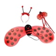 thumbnail image 4 of Disfraz de mariquita para niños y niñas, accesorios de disfraz de mariquita, s de disfraces de cosplay para fiesta de Halloween, 4 of 9