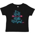 thumbnail image 3 of Inktastic It Is Well with my Soul Pink Arrow Boys or Girls Baby T-Shirt, 3 of 5