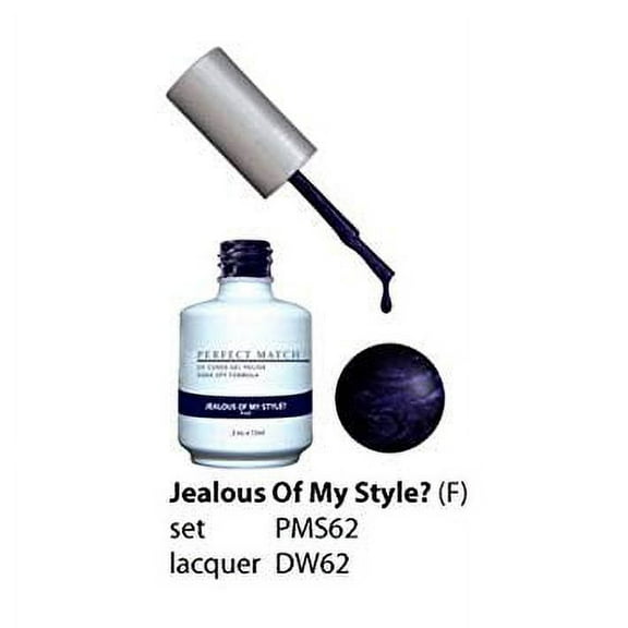 LECHAT Perfect Match Pair of Soak off Gel   Matching Nail Polish - PMS62 Jealous Of My Style?