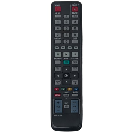 AK59-00122A Replaced Remote Control for Samsung TV DVD AK5900122A BDD7000 BDD6700 RTAK5900122A BDD6700ZA BDD7500