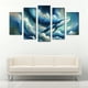 thumbnail image 5 of Cuadro Decorativo Cuadros Abigail Abstracto Ballena Mar Azul Set de 5 Piezas, 5 of 5