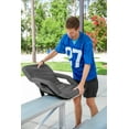 thumbnail image 3 of Camco Portable Stadium Seat | Features Adjustable Backpack Straps & High-Quality Padded Cushion Seat and Back Support with Polyester Covering | Fold-Flat Design with Steel Frame | Gray (53101), 3 of 5