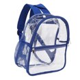 thumbnail image 1 of Sac à Dos Transparent Polyvalent, Sac à Dos Transparent de Haute Capacité de Conception de Fermeture à Glissière en PVC Portable pour l'École, 1 of 8