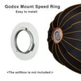 thumbnail image 3 of Monte Goodox Sa-Gd Monto de Velocidad para Goodox QR-P70/P90/P120 Parabólico Parabólico para Gooix ML60BI/ML60 LUZ DE VIDEO DE ESTUDIO, 3 of 6