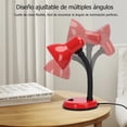 thumbnail image 3 of Lámpara Recamara Escritorio Lectura 360° Ajustable E27 Rojo Rojo, 3 of 8