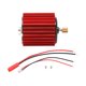 thumbnail image 2 of Motor Cepillado 370 De Caja De Cambios De 2 Velocidades, Motor Cepillado 370 De Alta Velocidad De Alto Rendimiento De Metal Gear Confiable Para Coche WPL RC Cergrey Rojo, 2 of 8