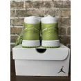thumbnail image 4 of Ni - ke Ni - ke Wmns Air Jordan 1 Mid SE Green Python AJ1 Casual Shoes DV2959-113 size 12, 4 of 5