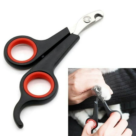 Steel Toe Grinders Manicure Toe Nail Trimmer Stainless Steel Dog Nail Clipper Pet Claw Trimmer Tool Animal Grooming Scissors ()