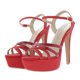 thumbnail image 2 of Sandalia Angelina color rojo media plataforma 25.5 Dorothy Gaynor Sandalia Angelina color rojo media plataforma 25.5, 2 of 6