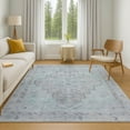 thumbnail image 7 of Addison Rugs Mayfield Premium Machine Washable Transitional Border Gray Rectangle Rug, 5' x 7'6", 7 of 7