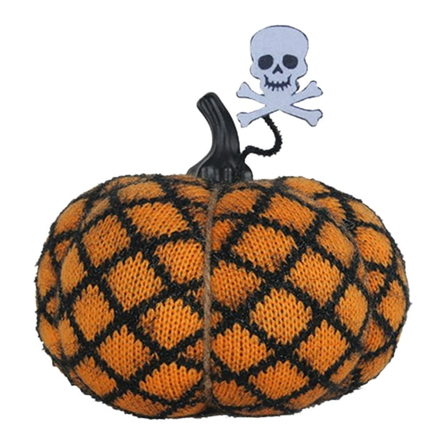 Felt Balls Pumpkin Superb Workmanship Polyester for Autumn Wreath (Purple)