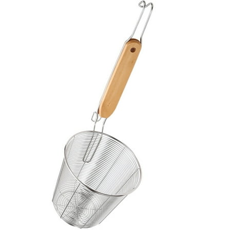 Mesh Strainer Pasta Basket Hot Pot Noodle Frying Spider Spoon Miss