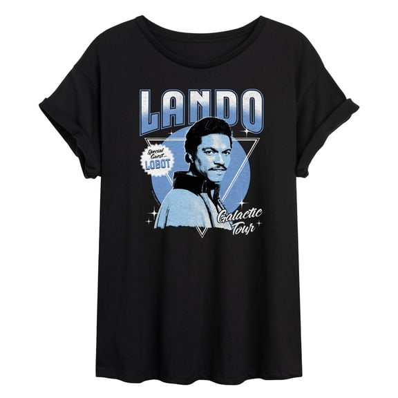 Star Wars - Lando Concert Tee - Juniors Oversized Graphic T-Shirt