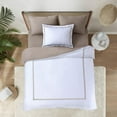 thumbnail image 3 of Lincove Luxury Duvet Cover Set Almeria Collection- 100% Ultra Soft Cotton Sateen - Twin, 3 of 11