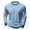 Sky Blue, variant on Mens T-shirts Long Sleeve Striped Crewneck T Shirt Comfortable Soft Breathable Daily Wear Casual Tees for Men Brick Red L