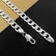 thumbnail image 5 of 925 Sterling Silver Necklace For Men's 20/24 Inches Classic 8mm Chain Luxury Jewelry Wedding Christmas Gifts, 5 of 5